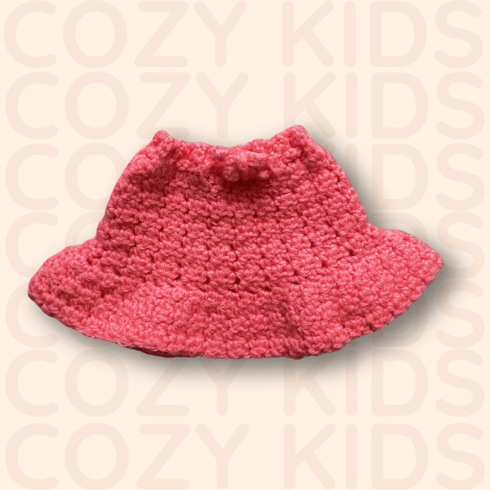“Cozy Bambino Skirt” Handmade Ruffle Crochet Skirt